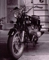 Magik! The old slash/2 BMW - linked to slash/5 engine.  Back home in the warehouse loft